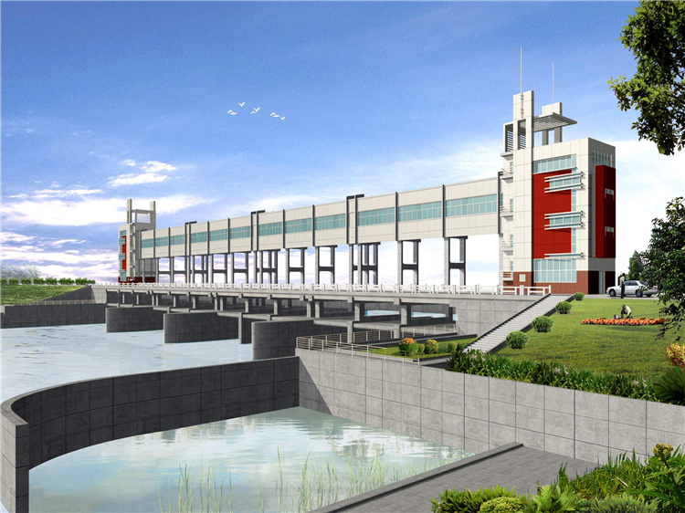 16臨淮崗水利樞紐項(xiàng)目建筑幕墻工程